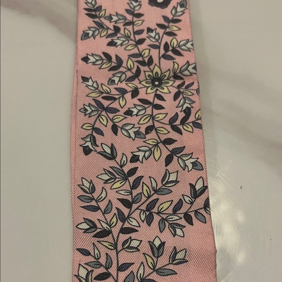 Hermes 'L'Arbre De Vie' Twilly Scarf - Picture 5 of 14